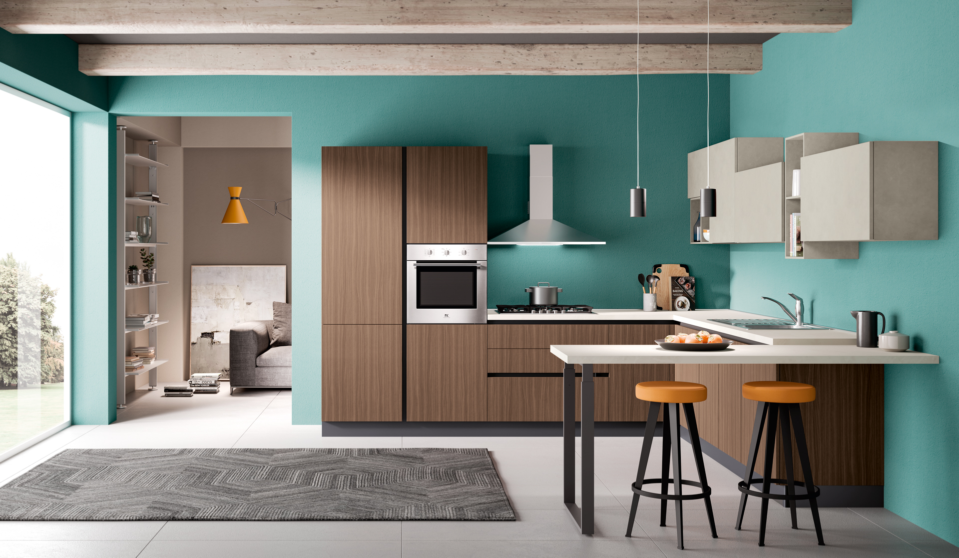 Cucina Adriatica con penisola