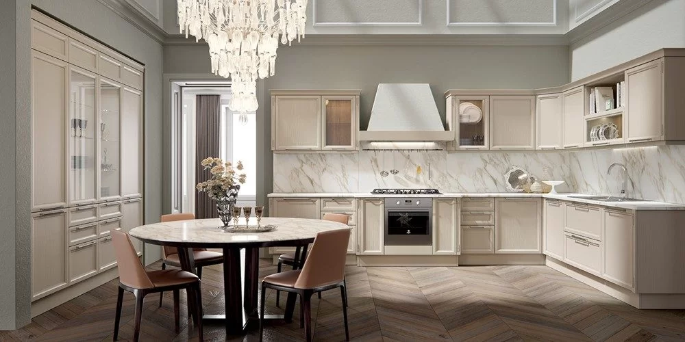 Cucina classica Artea con zona pranzo