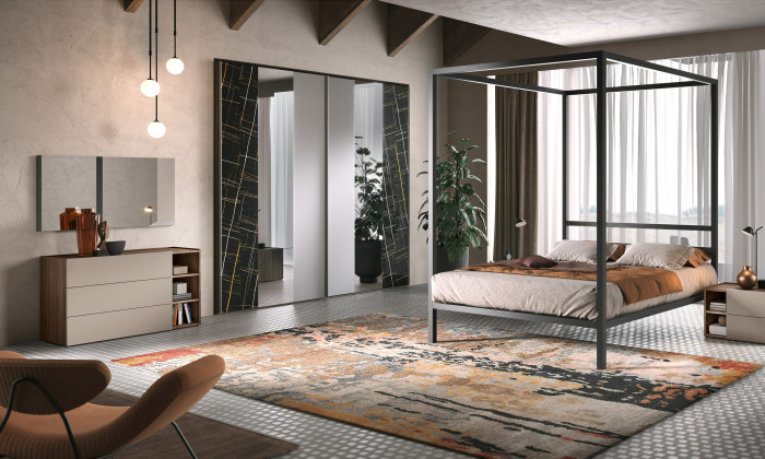Camera Adriatica con letto a baldacchino